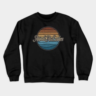 Animals As Leaders Retro Waves Crewneck Sweatshirt